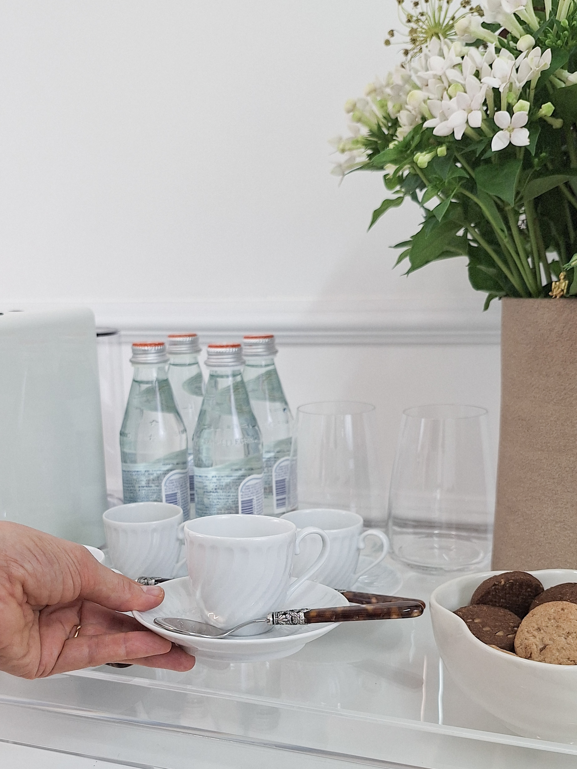 O café como cenário