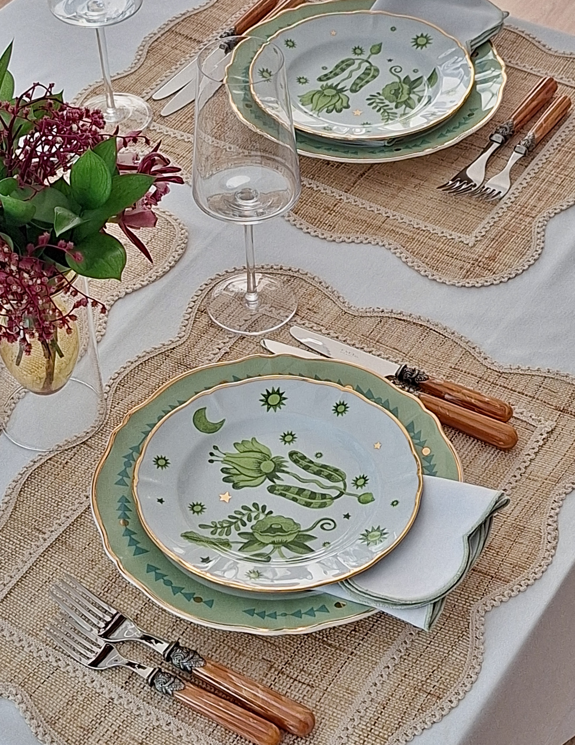 A alegria das porcelanas italianas